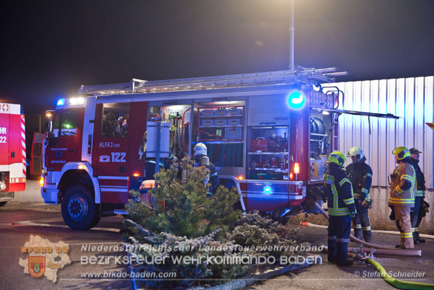 2020_01_18 Geschäftsbrand in Kottingbrunn - Foto: Stefan Schneider & Daniel Wirth