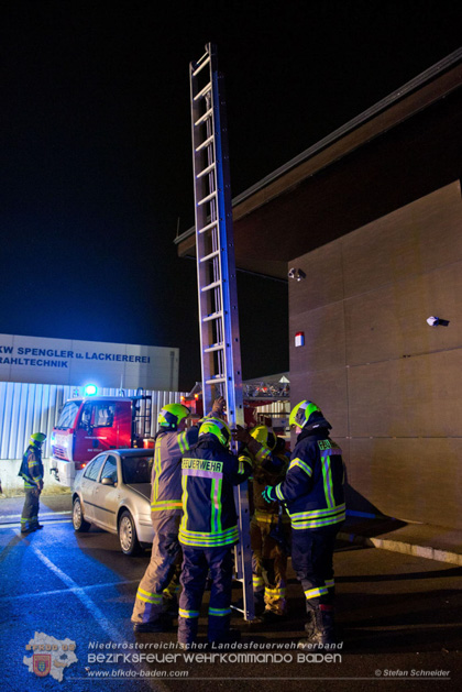 2020_01_18 Geschäftsbrand in Kottingbrunn - Foto: Stefan Schneider & Daniel Wirth