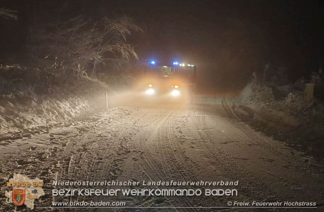 20200119  Zweiter VU auf der L125 Hochstrass - Altlengbach  Foto: © Stefan Fallenecker FF Hochstrass