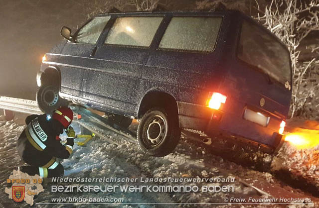 20200119  Zweiter VU auf der L125 Hochstrass - Altlengbach  Foto: © Stefan Fallenecker FF Hochstrass