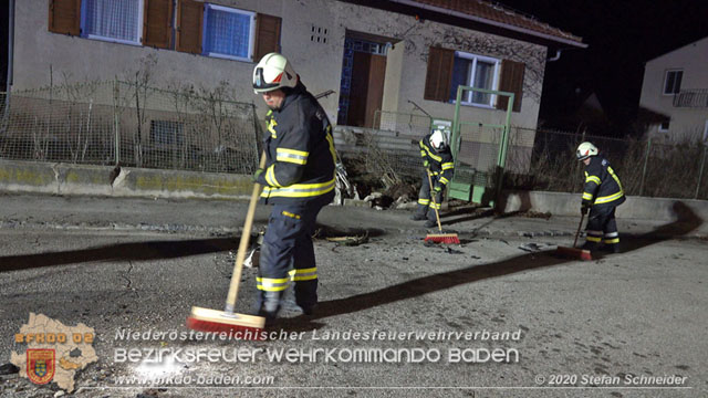 20200123 Spektakulärer Verkehrsunfall im Sooßer Ortsgebiet  Foto: © Stefan Schneider