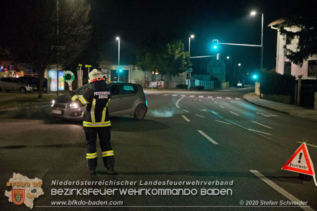 20200123 Spektakulärer Verkehrsunfall im Sooßer Ortsgebiet  Foto: © Stefan Schneider