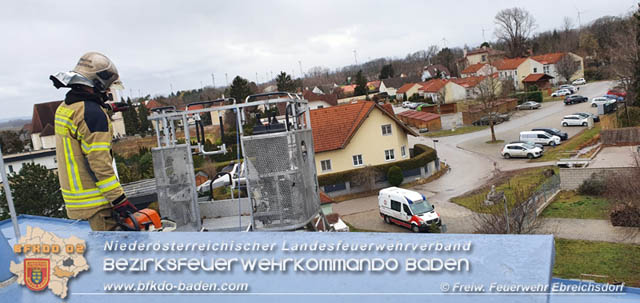 20200204 Strumtief "Petra" ueber Ebreichsdorf  Foto: FF Ebreichsdorf