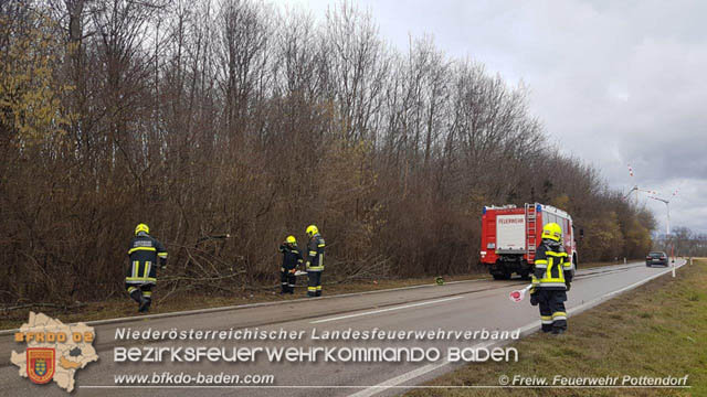 20200204 Strumtief "Petra" ueber Pottendorf  Foto: FF Pottendorf