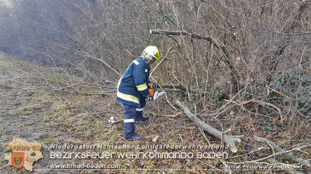 20200204 Strumtief "Petra" ueber Pottendorf  Foto: FF Pottendorf
