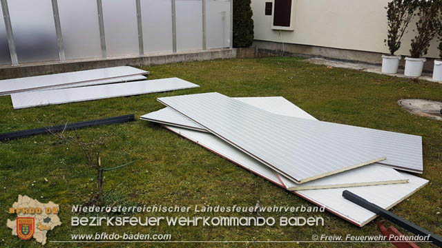 20200204 Strumtief "Petra" ueber Pottendorf  Foto: FF Pottendorf