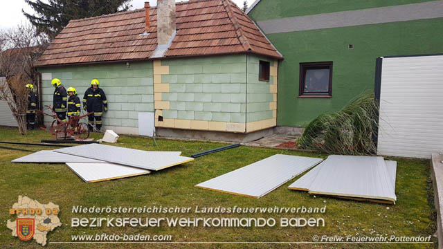 20200204 Strumtief "Petra" ueber Pottendorf  Foto: FF Pottendorf