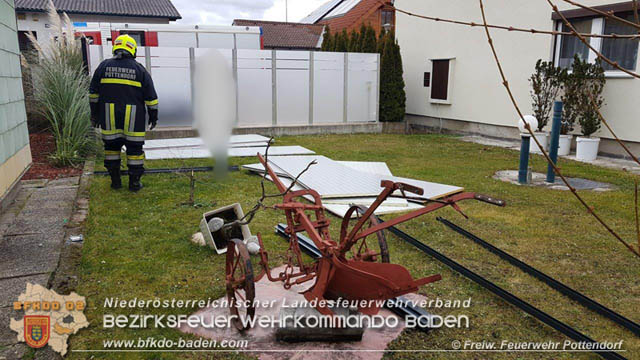 20200204 Strumtief "Petra" ueber Pottendorf  Foto: FF Pottendorf