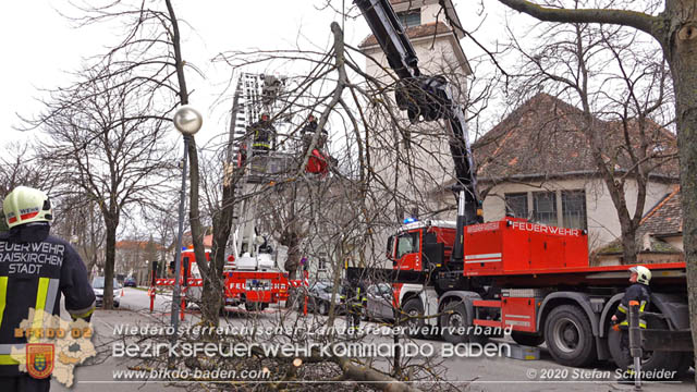 20200204 Strumtief "Petra" ueber Traiskirchen  Foto: Stefan Schneider BFK Baden