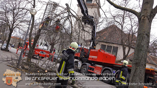 20200204 Strumtief "Petra" ueber Traiskirchen  Foto: Stefan Schneider BFK Baden