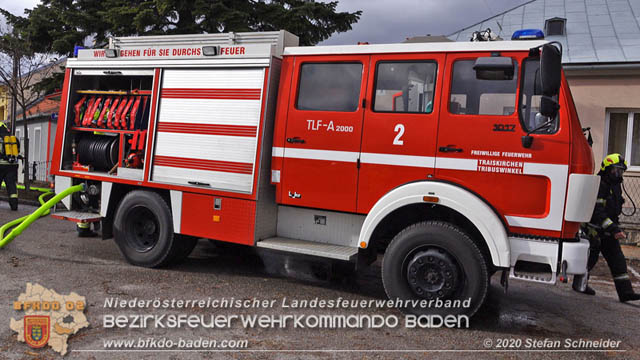 20200205 Brand in einem Tribuswinkler Garten während Sturmtief Petra Foto: Stefan Schneider 20200205 Brand in einem Tribuswinkler Garten während Sturmtief Petra Foto: Stefan Schneider