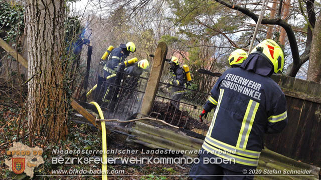 20200205 Brand in einem Tribuswinkler Garten während Sturmtief Petra Foto: Stefan Schneider 20200205 Brand in einem Tribuswinkler Garten während Sturmtief Petra Foto: Stefan Schneider