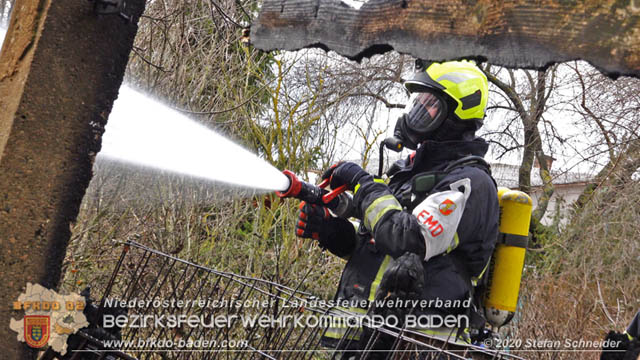 20200205 Brand in einem Tribuswinkler Garten während Sturmtief Petra Foto: Stefan Schneider 20200205 Brand in einem Tribuswinkler Garten während Sturmtief Petra Foto: Stefan Schneider