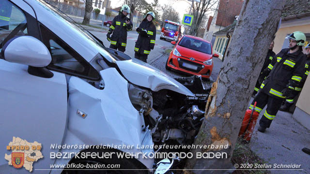20200205 Verkehrsunfall in Teesdorf Foto: © Stefan Schneider 20200205 Verkehrsunfall in Teesdorf Foto: © Stefan Schneider