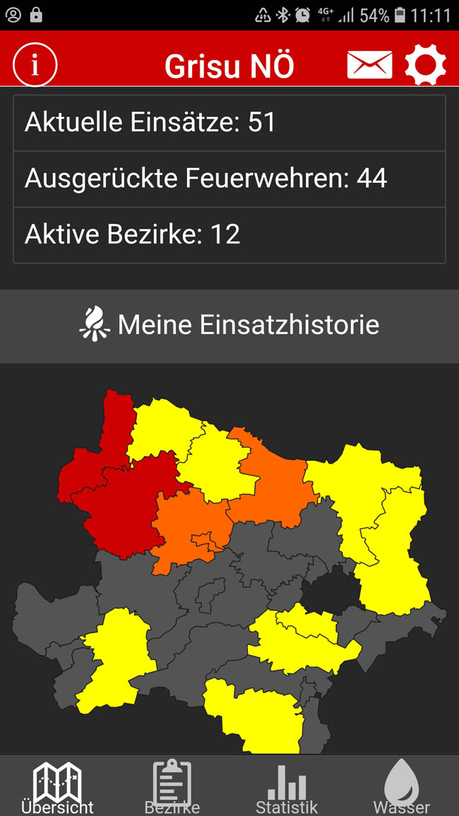 20200210 Einsaetze in ganz Noe mit Stand 12.30 Uhr Quelle: © Grisu Noe 20200210 Einsaetze in ganz Noe mit Stand 12.30 Uhr Quelle: © Grisu Noe