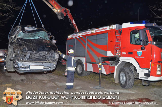 20200215 Verkehrsunfall Unterwaltersdorf - Deutsch Brodersdorf Foto: © Thomas Lenger Monatsrevue.at 20200215 Verkehrsunfall Unterwaltersdorf - Deutsch Brodersdorf Foto: © Thomas Lenger Monatsrevue.at