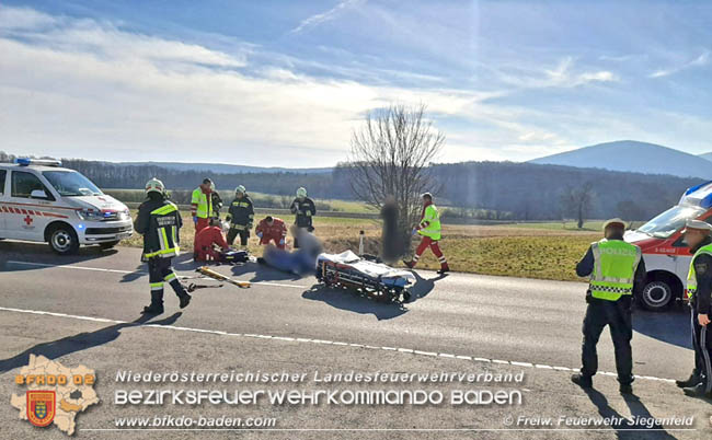 20200216 Motorradunfall in Siegenfeld Foto: © Freiwillige Feuerwehr Siegenfeld 20200216 Motorradunfall in Siegenfeld Foto: © Freiwillige Feuerwehr Siegenfeld