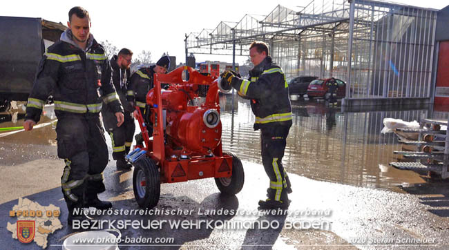 20200217-22 Mehrtägige Pumparbeiten nach Bruch ener 150er Hauptwasserleitung in Möllersdorf  Foto: © Stefan Schneider