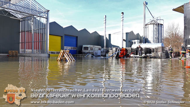 20200217-22 Mehrtägige Pumparbeiten nach Bruch ener 150er Hauptwasserleitung in Möllersdorf  Foto: © Stefan Schneider