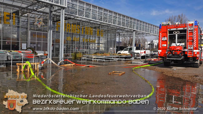 20200217-22 Mehrtägige Pumparbeiten nach Bruch ener 150er Hauptwasserleitung in Möllersdorf  Foto: © Stefan Schneider