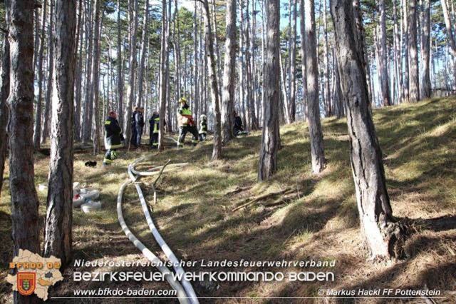 20200218 Waldbrand in Pottenstein Foto: © ASB Markus Hackl 20200218 Waldbrand in Pottenstein Foto: © ASB Markus Hackl