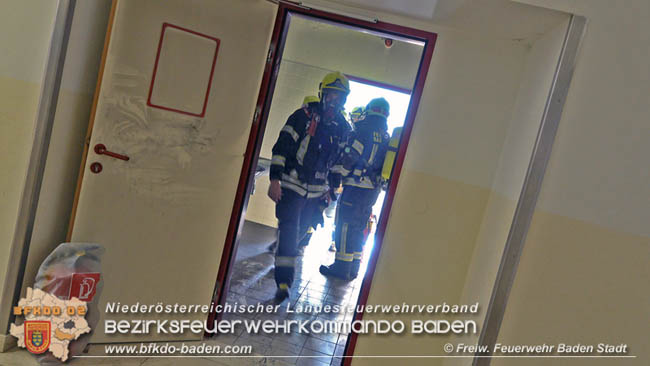 20200220 Brand in einer Badener Schule Foto: © Freiwillige Feuerwehr Baden-Stadt / Stefan Schneider 20200220 Brand in einer Badener Schule Foto: © Freiwillige Feuerwehr Baden-Stadt / Stefan Schneider