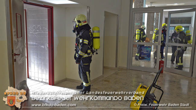20200220 Brand in einer Badener Schule Foto: © Freiwillige Feuerwehr Baden-Stadt / Stefan Schneider 20200220 Brand in einer Badener Schule Foto: © Freiwillige Feuerwehr Baden-Stadt / Stefan Schneider