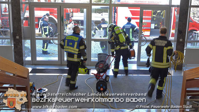 20200220 Brand in einer Badener Schule Foto: © Freiwillige Feuerwehr Baden-Stadt / Stefan Schneider 20200220 Brand in einer Badener Schule Foto: © Freiwillige Feuerwehr Baden-Stadt / Stefan Schneider
