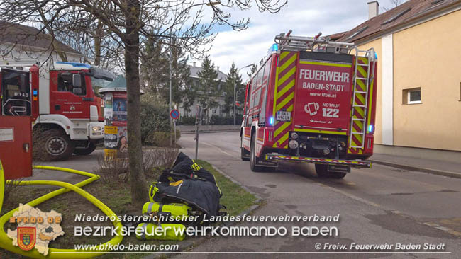 20200304 Fahrzeugbrand in Badener Parkdeck Zentrum Süd Foto: © FF Baden-Stadt / Stefan Schneider 20200304 Fahrzeugbrand in Badener Parkdeck Zentrum Süd Foto: © FF Baden-Stadt / Stefan Schneider