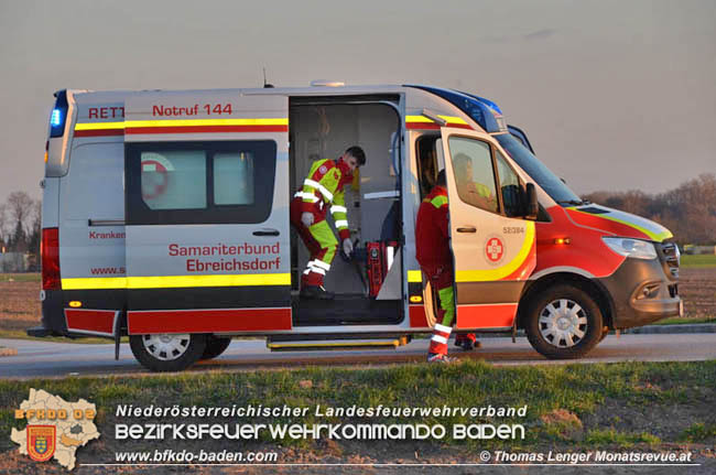 20200322 Verkehrsunfall auf der L150 bei Ebreichsdorf Foto: © Thomas Lenger Monatsrevue.at 20200322 Verkehrsunfall auf der L150 bei Ebreichsdorf Foto: © Thomas Lenger Monatsrevue.at