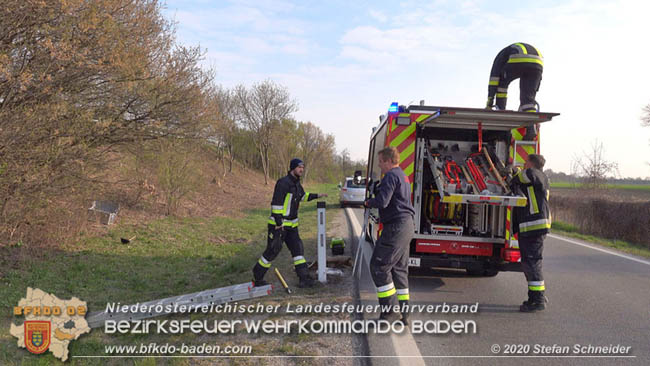 20200404 Tierrettung bei der Autobahnauffahrt A2 Traiskirchen RFB Wien  Fotos: © Stefan Schneider