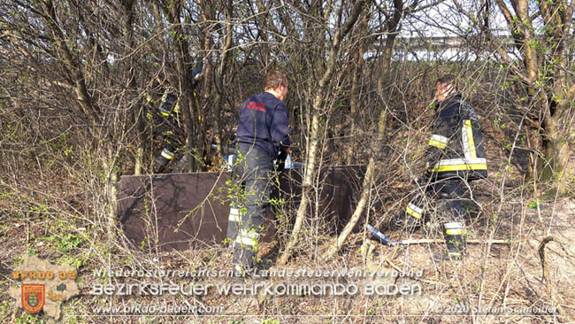 20200404 Tierrettung bei der Autobahnauffahrt A2 Traiskirchen RFB Wien  Fotos: © Stefan Schneider