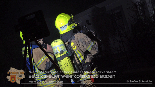 20200405 Dachstuhlbrand Leobersdorf - Foto BFK Baden