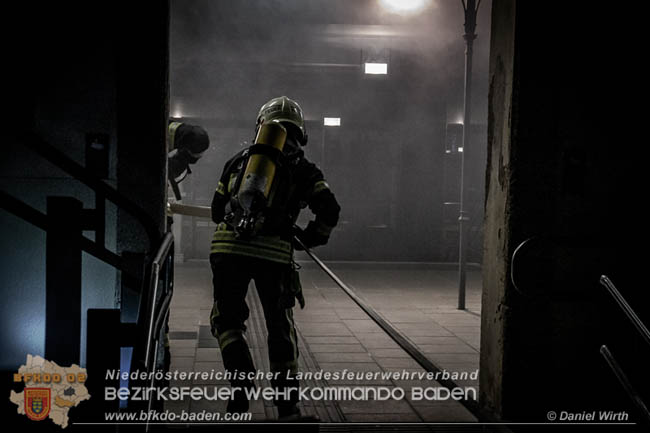 20200409 Brand im Bahnhof Bad Vöslau  Foto: © Daniel Wirth FF Stadt Bad Vöslau