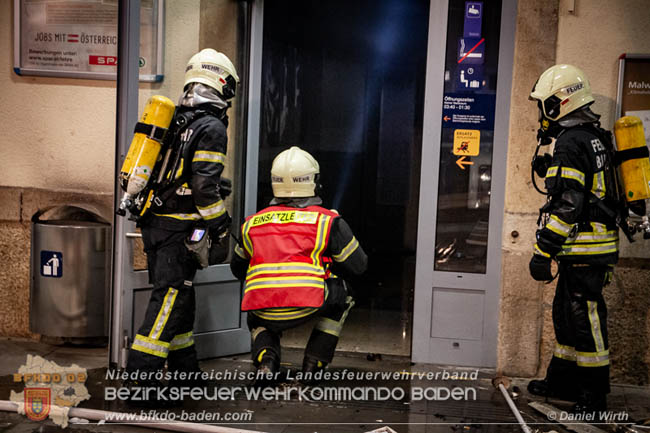 20200409 Brand im Bahnhof Bad Vöslau  Foto: © Daniel Wirth FF Stadt Bad Vöslau