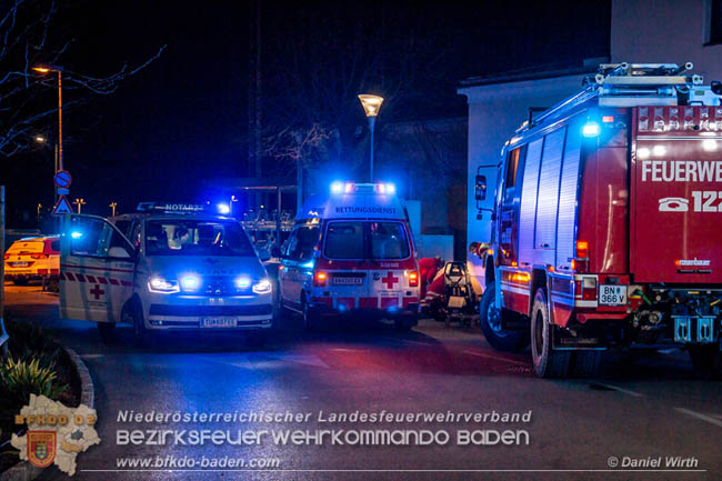 20200409 Brand im Bahnhof Bad Vöslau  Foto: © Daniel Wirth FF Stadt Bad Vöslau