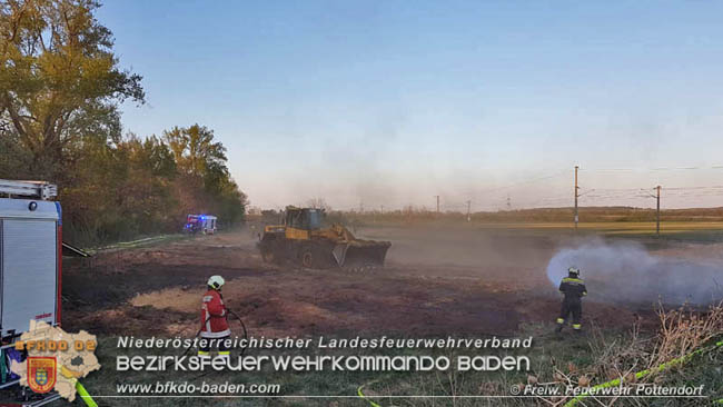 20200422 Brand von Getreideausputz in Pottendorf Foto: © Freiwillige Feuerwehr Pottendorf 20200422 Brand von Getreideausputz in Pottendorf Foto: © Freiwillige Feuerwehr Pottendorf