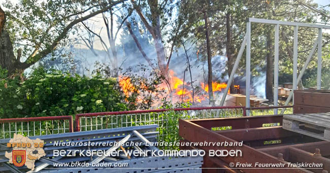 20200520 Flurbrand in Traiskirchen  Foto: © Freiwillige Feuerwehr Traiskirchen-Stadt