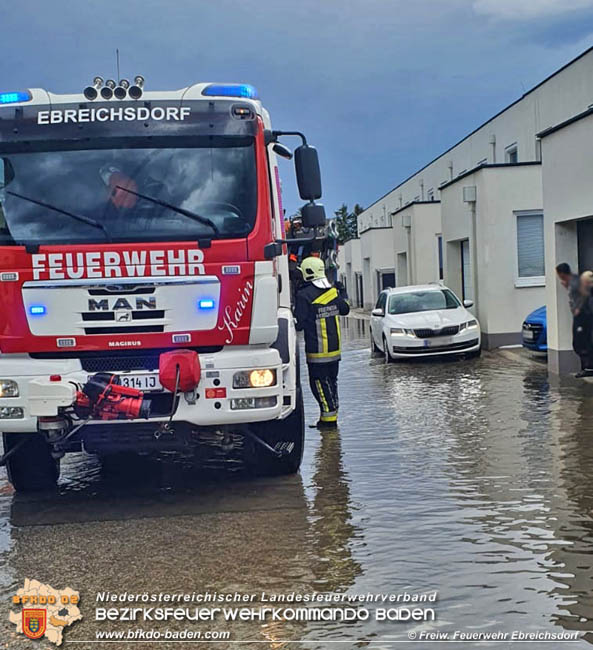 20200603 Heftige Gewitterzelle über Ebreichsdorf  Foto: © Freiwillige Feuerwehr Ebreichsdorf