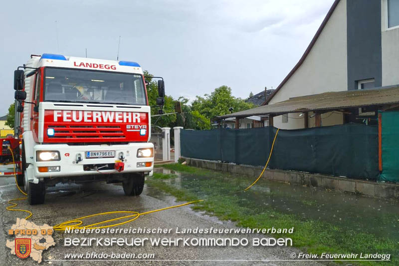 20200603 Heftige Gewitterzelle über Landegg  Fotos: © Freiwillige Feuerwehr Landegg
