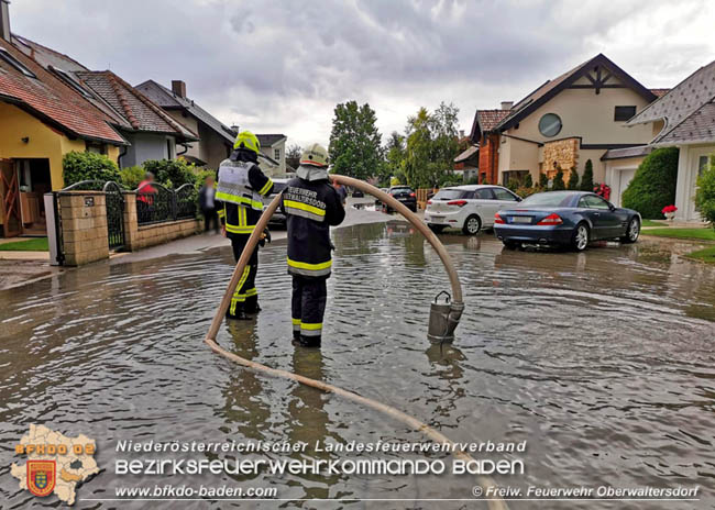 20200603 Heftige Gewitterzelle über Oberwaltersdorf  Foto: © Freiwillige Feuerwehr Oberwaltersdorf