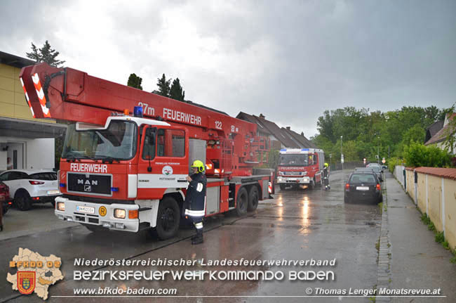 20200603 Heftige Gewitterzelle über Pottendorf  Foto: © Thomas Lenger Monatsrevue.at