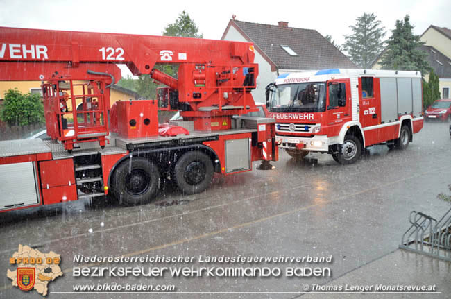 20200603 Heftige Gewitterzelle über Pottendorf  Foto: © Thomas Lenger Monatsrevue.at