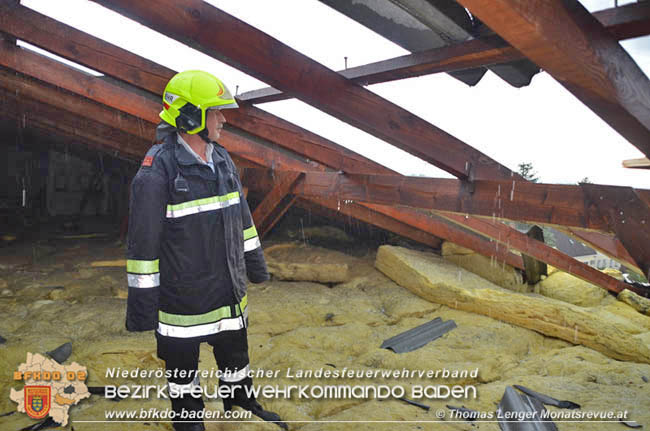 20200603 Heftige Gewitterzelle über Pottendorf  Foto: © Thomas Lenger Monatsrevue.at