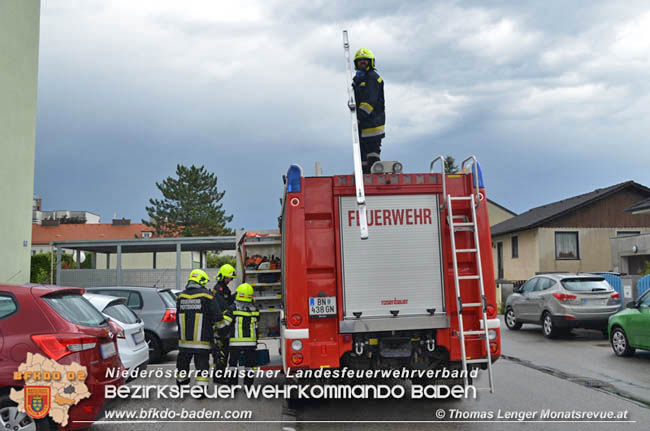 20200603 Heftige Gewitterzelle über Pottendorf  Foto: © Thomas Lenger Monatsrevue.at