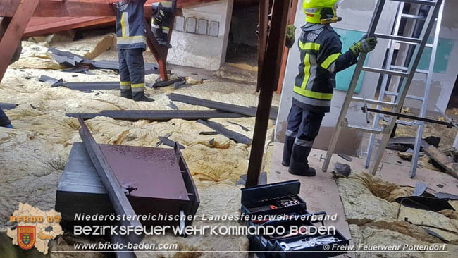 20200603 Heftige Gewitterzelle über Pottendorf  Foto: © Freiwillige Feuerwehr Pottendorf
