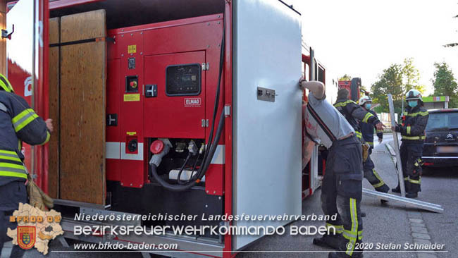 20200606 Brand in einem Tribuswinkler Einfamilienhaus   Foto: © Stefan Schneider BFK Baden 