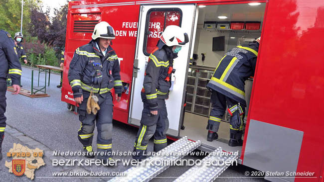 20200606 Brand in einem Tribuswinkler Einfamilienhaus   Foto: © Stefan Schneider BFK Baden 