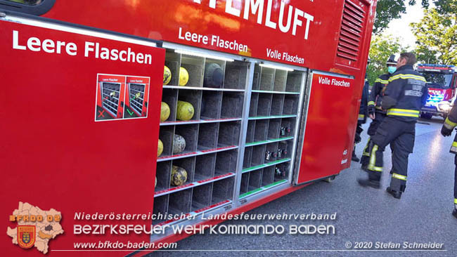 20200606 Brand in einem Tribuswinkler Einfamilienhaus   Foto: © Stefan Schneider BFK Baden 