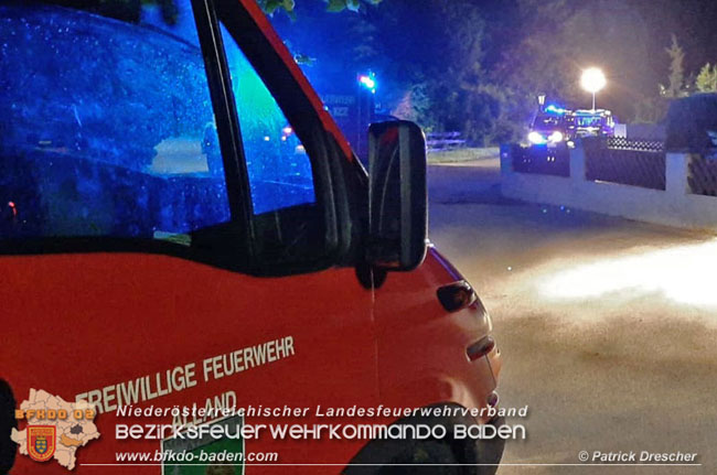 20200608 Brand im Kellergeschoss eines Einfamilienhauses in Heiligenkreuz  Foto:© Patrick Drescher FF Alland